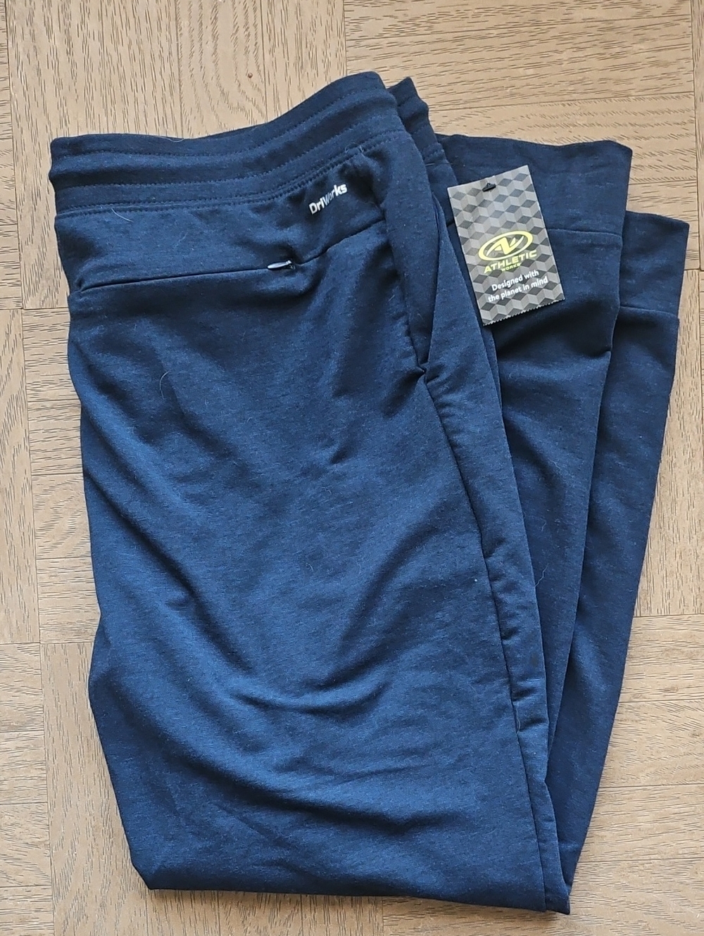 Athletic Works Men's Dark Navy Soft Joggers XL